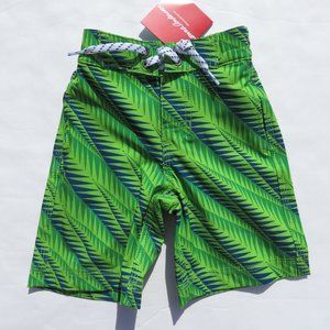 Hanna Andersson 80 Board Shorts Swim Trunks NEW 24